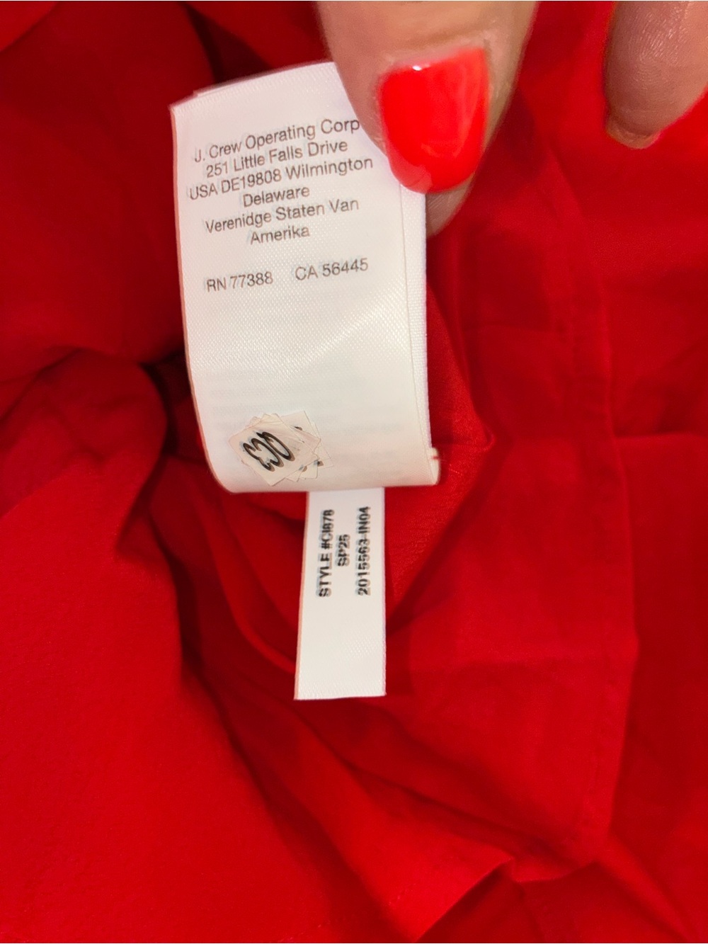 NWT J Crew Strapless Cotton Maxi Dress Sz 8 - Picture 10 of 10